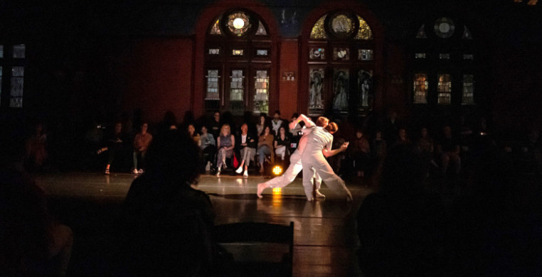 “Essence Threads,” by Beatriz García Diáz with Justin Rapaport and Taylor Yocum; photo by Peter Hinsdale
