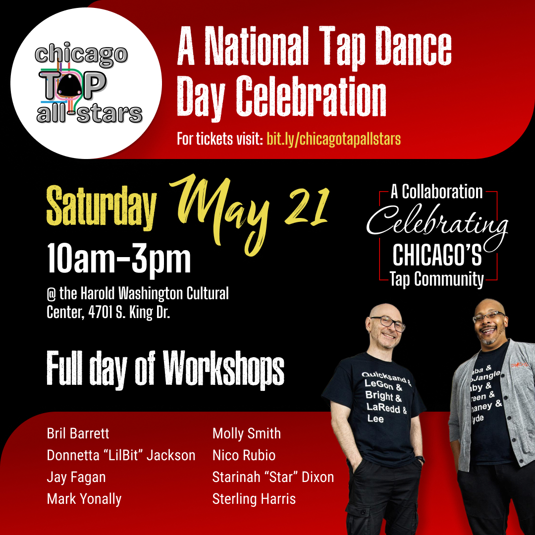 M A D D Rhythms And Chicago Tap Theatre Celebrate National Tap Dance Day See Chicago Dance