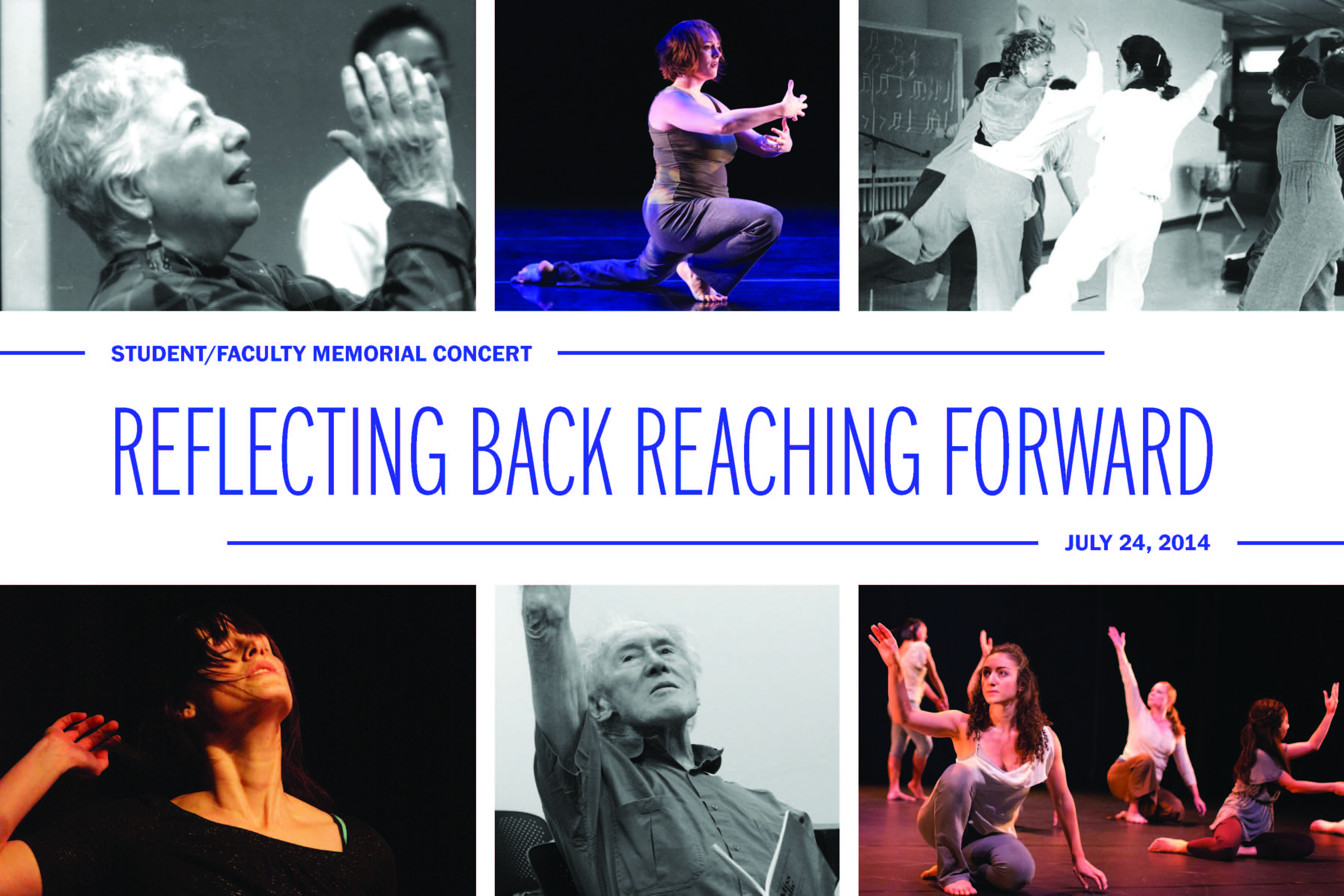 Reflecting Back, Reaching Forward: Student/Faculty Memorial Dance