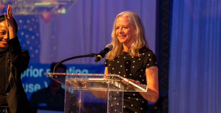 2024 Distinguished Service to the Dance Field Award Honoree Patti Eylar at the See Chicago Dance 2024 Gala Community Celebration & Awards Presentation