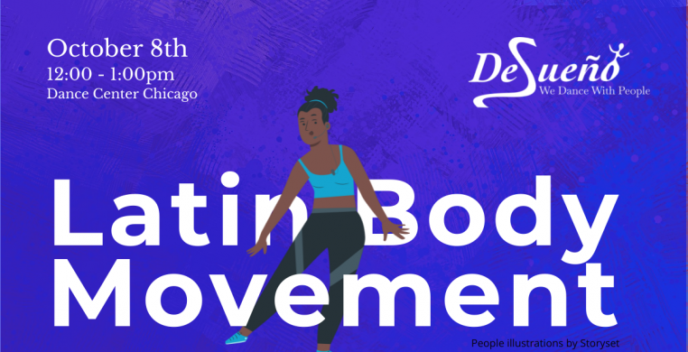 Latin Body Movement Workshop with Desueno Dance on October 8 at Dance Center Chicago
