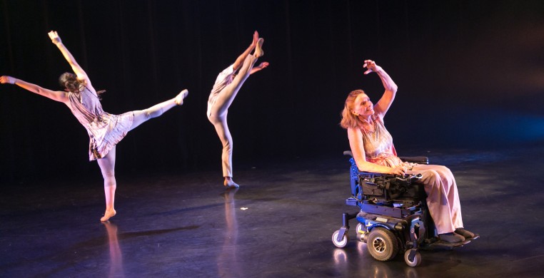 Dancers:  Ginger Lane, Gia Falzone, Glauco Araujo.  Photo by Lisa Green