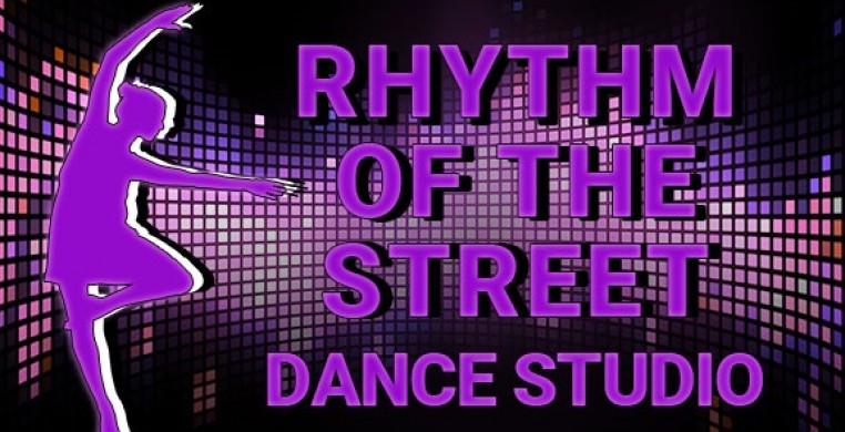 Rhythm of the Street Dance Studio Logo