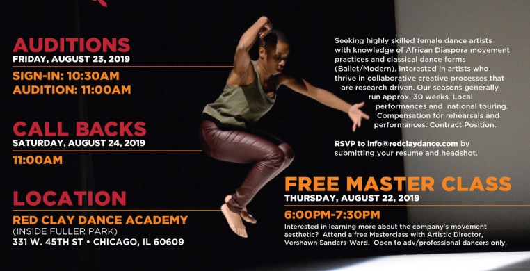 Red Clay Dance Company Auditions 