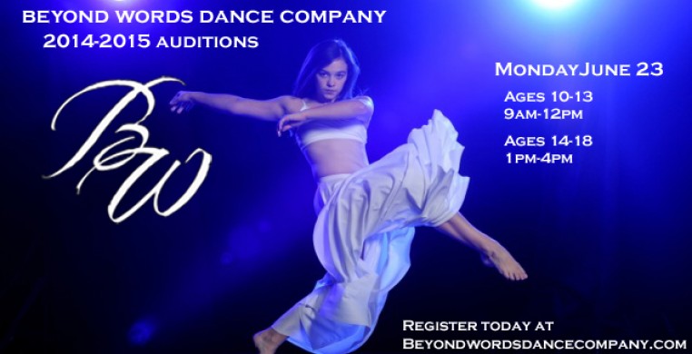 Beyond Words 2014-2015 Auditions