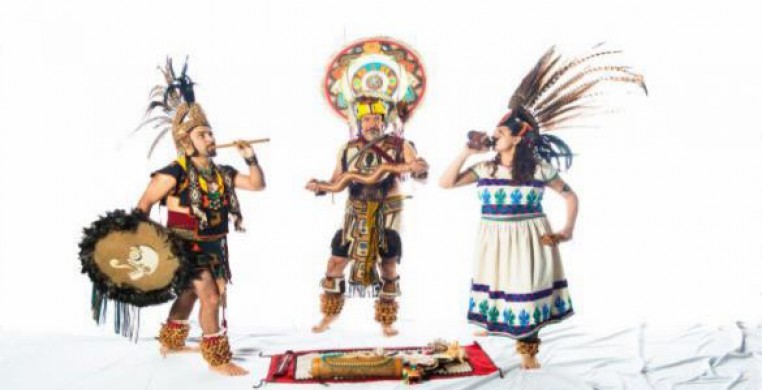 Nahui Ollin Aztec Dance