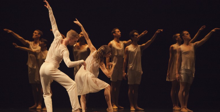 Ballet Austin in Lar Lubovitch's "Dvorak Serenade." Courtesy of Harris Theater