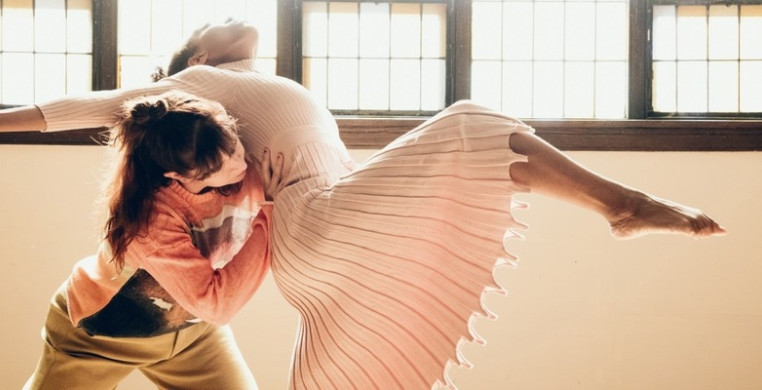 "A Glimpse Through The Walls Where We Might Find God," with RE|dance group; photo by Matthew Gregory Hollis