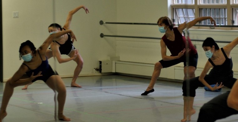Some students at the Hyde Park School of Dance returned to the studio under the phase 3 guidelines, while others take class from home on Zoom. We talked to director August Tye about how they're making it work. Photo by Aislinn McGhee Hassrick