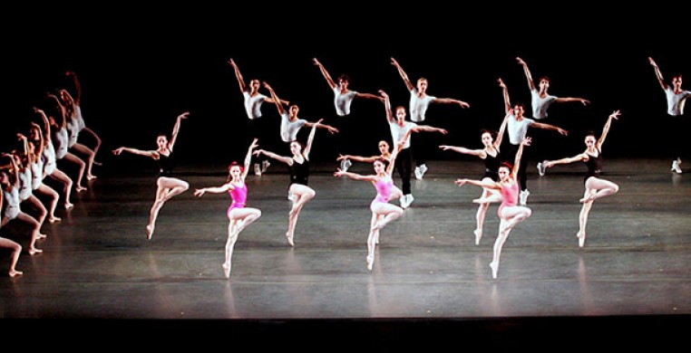 Miami City Ballet in Balanchine's "Symphony In Three Movements"