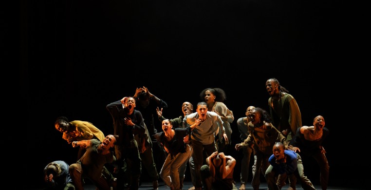 Deeply Rooted Ensemble in Artistic Director Nicole Clarke-Springer’s “Madonna Anno Domini" by Michelle Reid