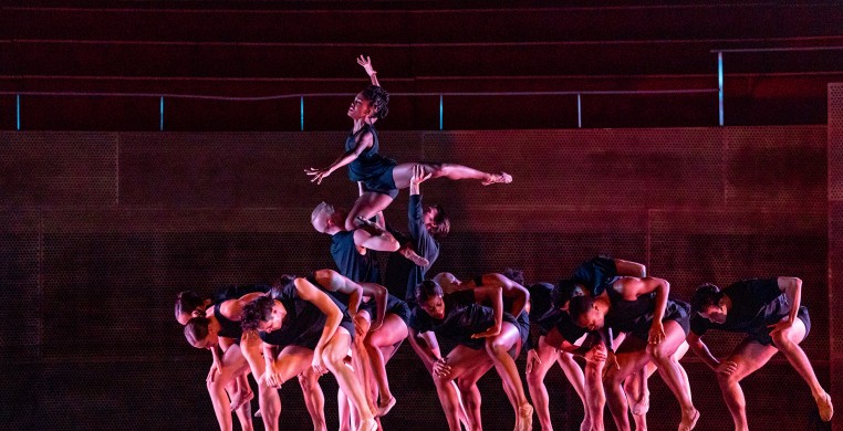 Chicago dancers perform "As One" by Randy Duncan, the finale for Dance For Life 2023; Photo by Cheryl Mann