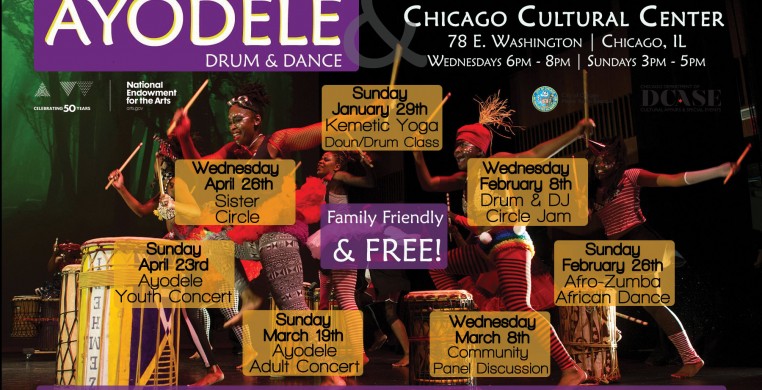 Ayodele at Chicago Cultural Center: ARC Residency