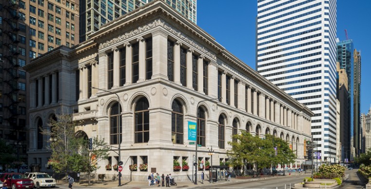 Exterior of the Chicago Cultural Center