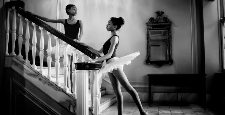 Students from The Urban Contemporary Youth Ballet Company 