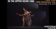 Twyla Tharp - 50th Anniversary Tour | 2015-16 Season | Auditorium Theatre
