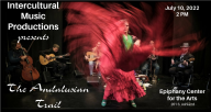 Intercultural Music production presents The Andalusian Trail at Epiphany Center for the Arts on July 10