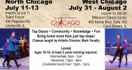 Chicago Tap Theatre Summer Intensives 2018 