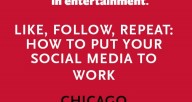 Like, Follow, Repeat: How to Put Your Social Media to Work